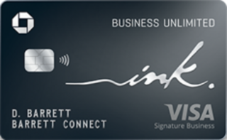 Chase Ink Business Unlimited<sup>SM</sup>  Credit Card Logo
